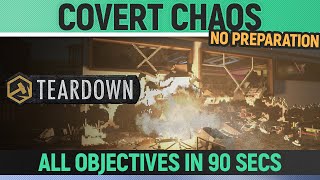 Teardown - Covert Chaos - Mission Solution All Optional Objectives
