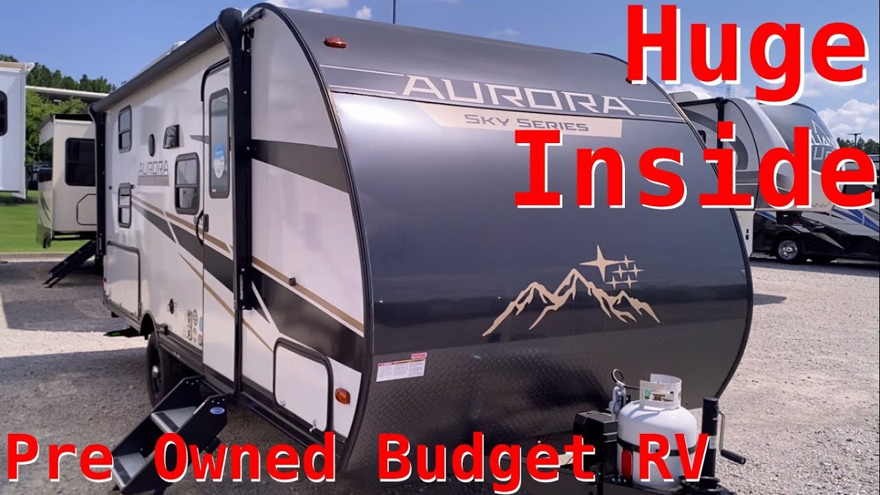 RV Walkthrough 2024 Used Aurora Sky Series Camper Budget Friendly