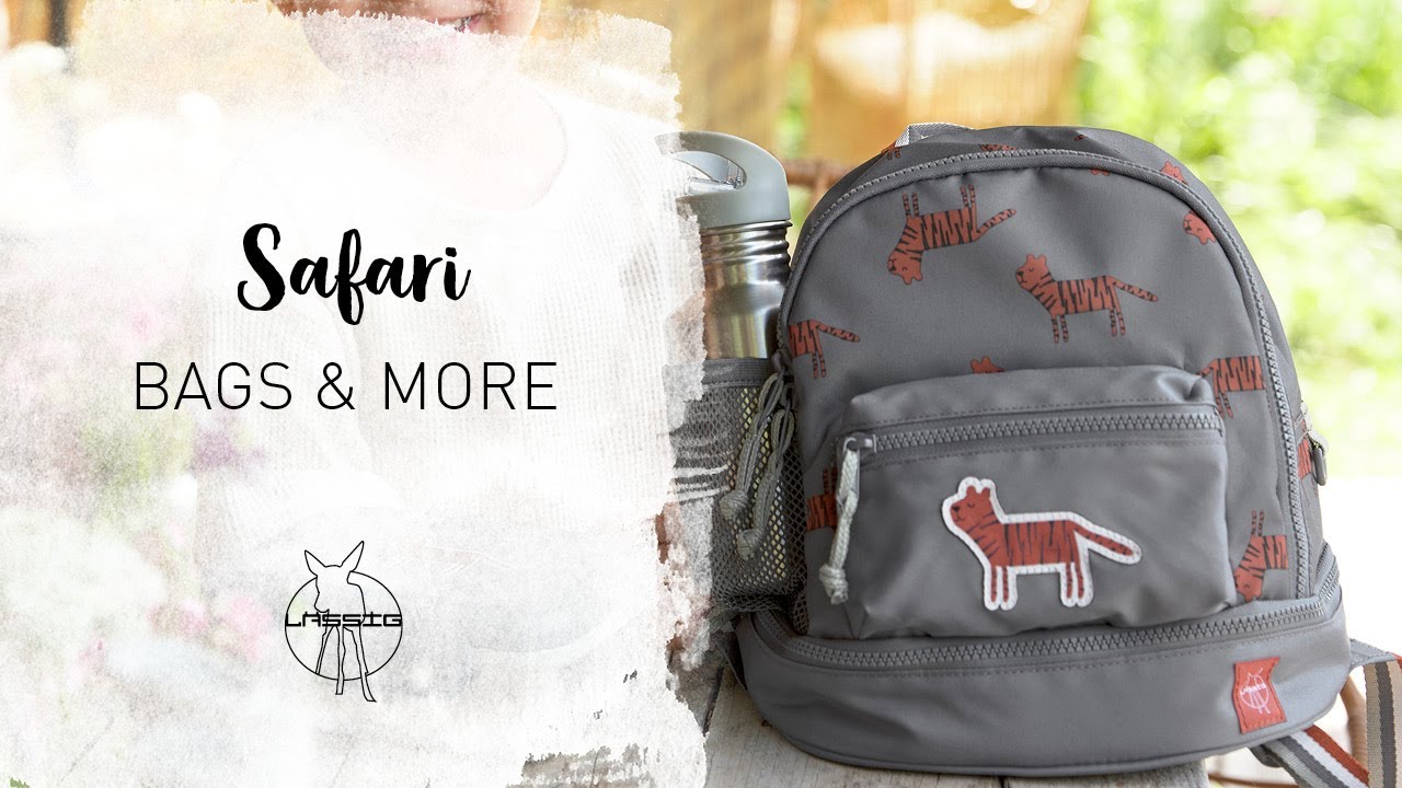 Lunchbox stainless steel - Safari Tiger