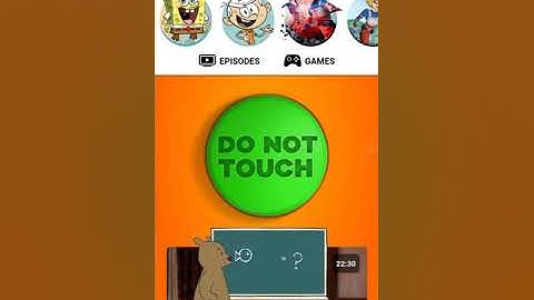Nickelodeon do not touch