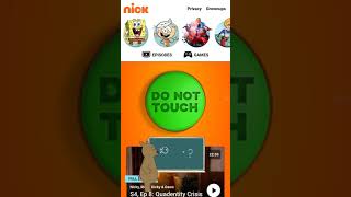 Nickelodeon Do Not Touch