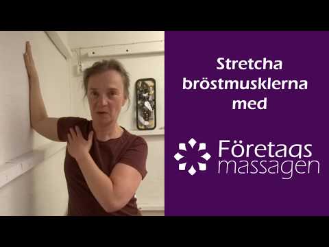 Stretcha bröstmusklerna med Katarina Företagsmassagen | Massage Stockholm