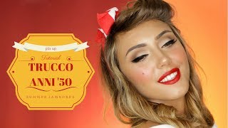 Tutorial Trucco Anni 50 Trucco Pin Up Summer Jamboree Pn Makeup Youtube