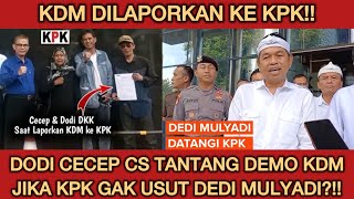 KDM CALLED BY THE KPK⁉️JABAR ACTIVISTS 4N CALL FOR A LARGE DEMO IN JAKARTA IF DEDI MULYADI IS NOT...