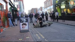 Police Officer VS British Soldier Social experiment