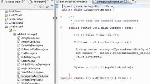 Java Programming 20 Intro to Swing