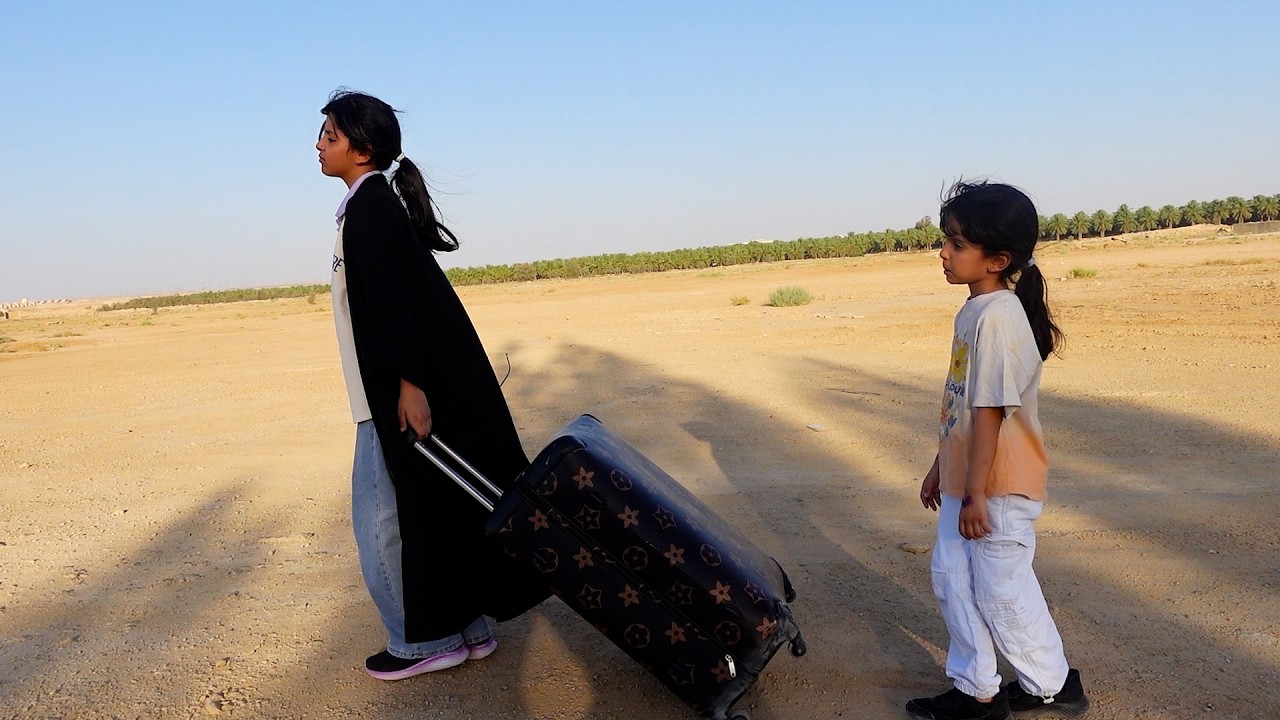 سارة وجوجو قررو يسافرون لندن شوفا ايش صار !!