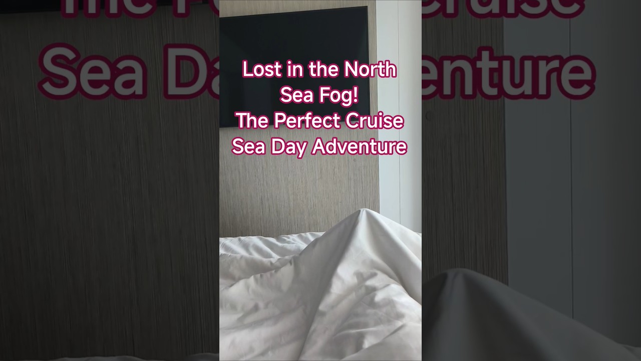 Lost in the North Sea Fog! The Perfect Cruise Sea Day Adventure