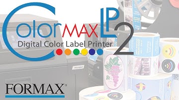 Formax ColorMax LP2 Digital Color Label Printer