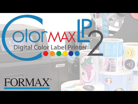 Formax ColorMax LP2 Digital Color Label Printer