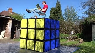 Solving the WORLD'S LARGEST RUBIK'S CUBE puzzle (by Tony Fisher)