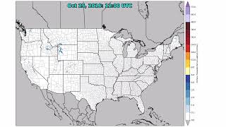 National Gridded Snowfall Analysis: 24hr Snowfall Accumulation from 2008 - 2023