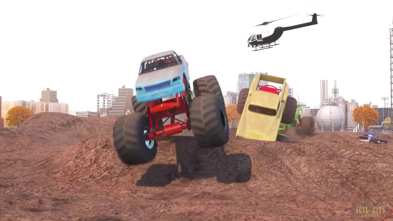 🚓⏰ Sergeant Cooper the Police Car – Time Officer | Episode 1 🚨 | Real City Heroes 🌆 | Kids Video 🎶✨