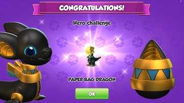 Mau Dragon Hatching and Paper Bag Unlocking│dragon mania legends s2. ep 177