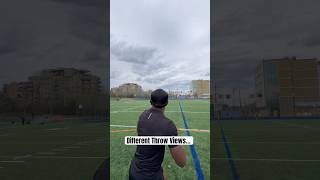 Quarterback vs Receiver POV… #nfl #ncaa #sports #madden #training #workout #practice #elite #win