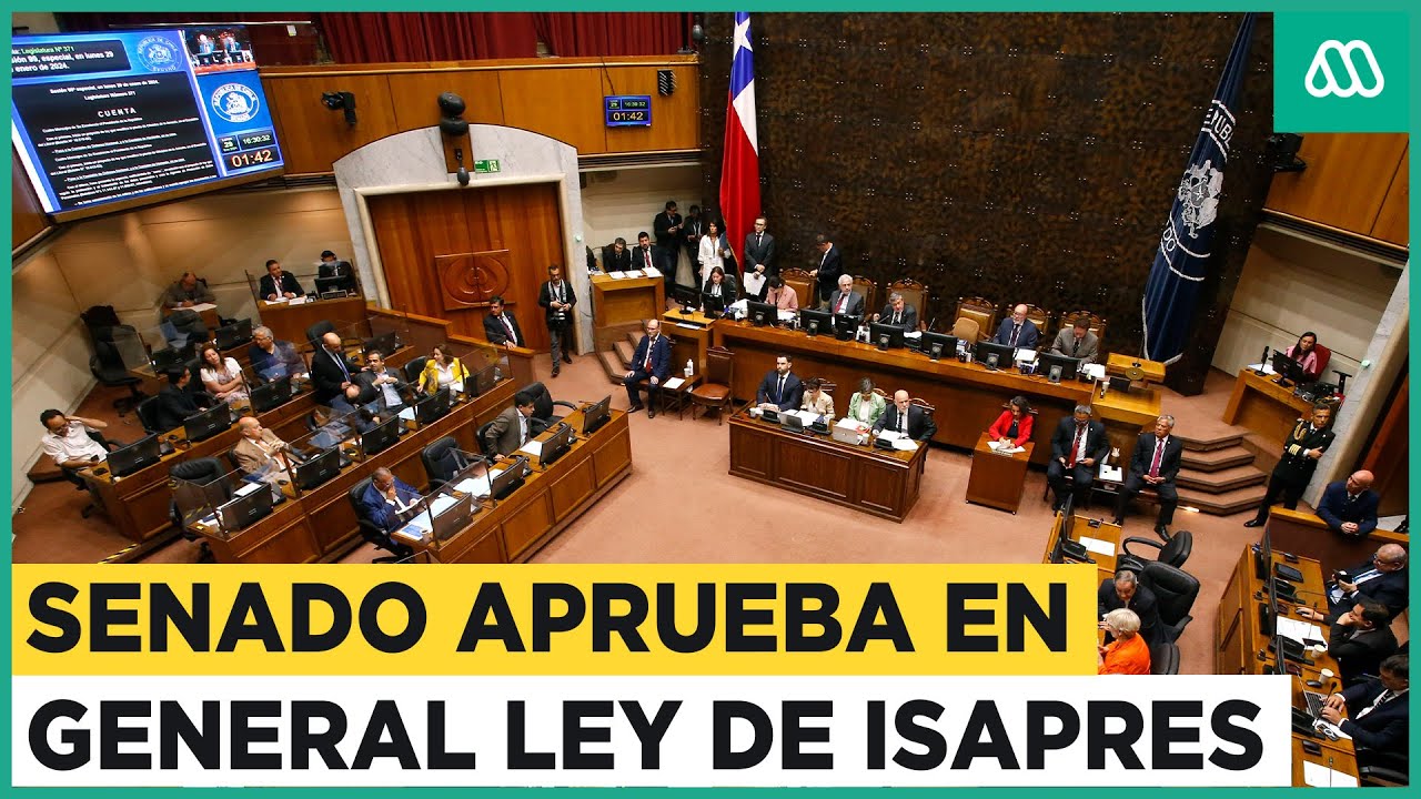 Senado aprueba en general ley corta de Isapres: ¿Qué pasos faltan en el ...