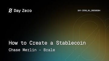 How to Create a Stablecoin - Brale | Day Zero 01