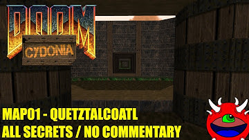 Doom 2: Cydonia - MAP01 Quetztalcoatl - All Secrets No Commentary