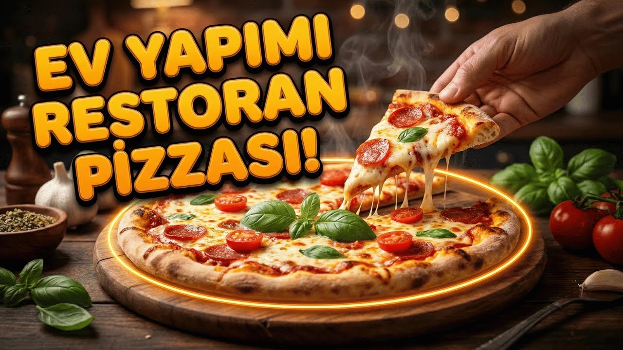 🍕 Dışarıdan Söylemeye Son! Evde En Çıtır ve Pratik İtalyan Pizzası Tarifi