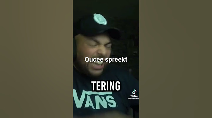 qucee spreekt