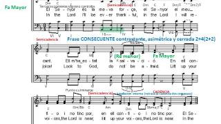 El Senyor s La Meua Fora Canto De Taiz Anlisis Al Partitura Y Audicin