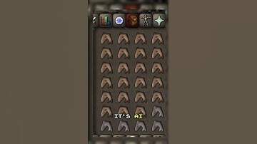 70M Cooking XP with AI: RuneScape Botting Revolution! #shorts