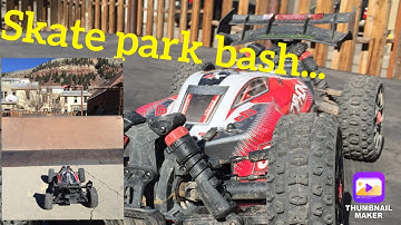 Skate Park bash | Arrma Typhon 3s gets SENT!