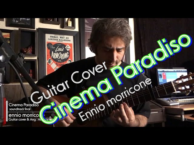 cinema paradiso soundtrack ( guitar version ) By Alireza Tayebi class=