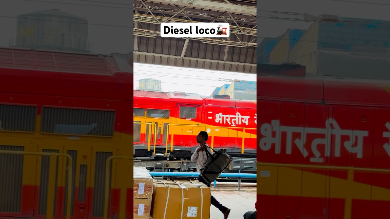 Diesel loco shed roza🚂🚃🫨🫨| 