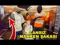 ASANSÖRDE CANSIZ MANKEN ŞAKASI