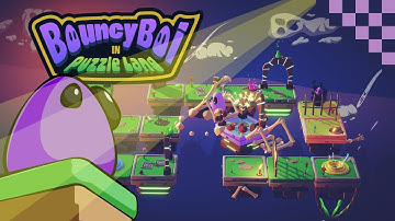 BouncyBoi in Puzzle Land - Gameplay Trailer