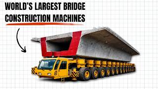 World’s Biggest Bridge Construction Machines – Incredible Oversize Load Trucks
