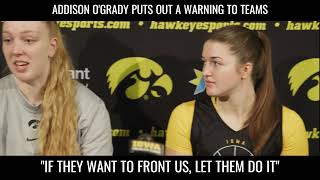 Hawkeye's O'Grady Just Put Other Teams On Notice #hawkeyes