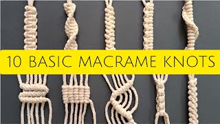 10 Macrame Knots Every Beginner Must Know – Don’t Miss This!