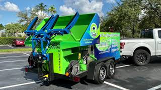 Dual Trailer || Trash Can Cleaners || Sparkling Bins