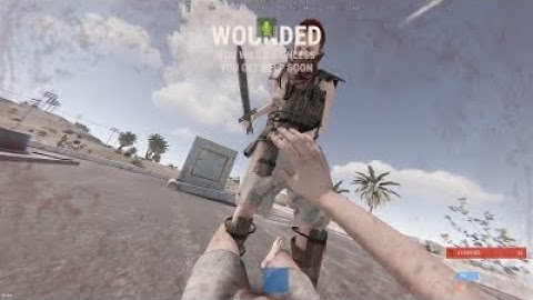 POV: you get up from WOUNDED and waste your second CHANCE of killing him