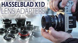 スマホ/家電/カメラハッセルブラッド/HASSELBLAD X1Dマウントアダプター 4x5カメラ用