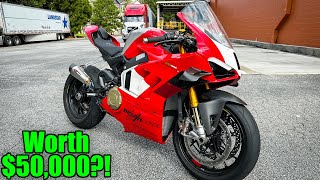 Testing Out Ducati's Fastest Bike 😈 | '23 Panigale V4R First Ride & Review