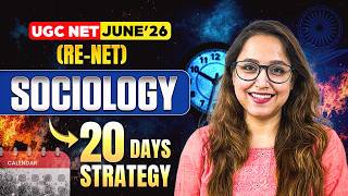 Re-NET Sociology NTA-NET June 2026 Strategy | Last 20 days | Mock tests | Antara Chakrabarty
