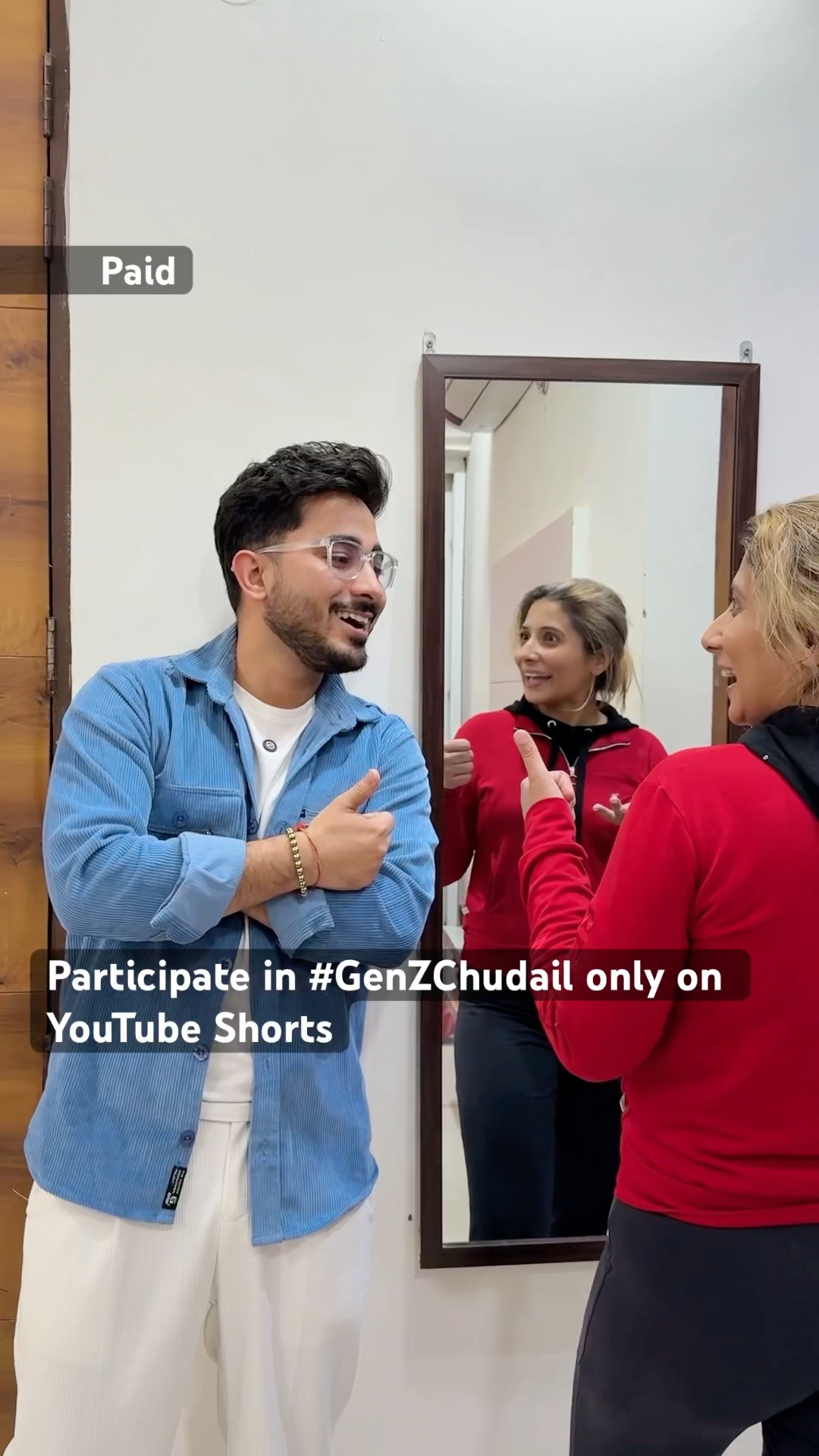 #Ad Remix the iconic dialogue from #GenZChudail and create your version only on Shorts!