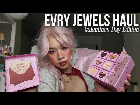 EVRY Jewels Valentine’s Day Jewelry Haul 💘✨💌 | Sweet Treat V-Day Box + More