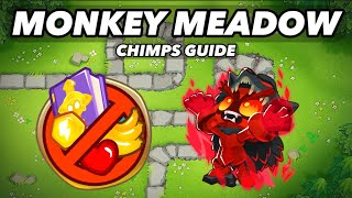 How To Beat Monkey Meadow On Chimps Btd6