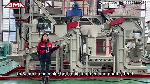 1~2Ton Per Hour Poultry Feed Processing Line Introduction