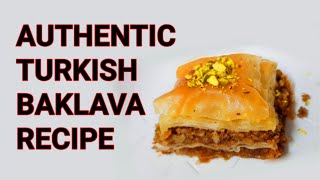 EASY TURKISH BAKLAVA RECIPE