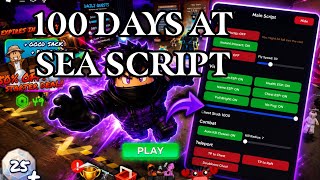 [🐙] 100 DAYS AT SEA SCRIPT | KEYLESS | AUTO CHEST, AUTO TP RAFT, AUTO KILL & MORE...