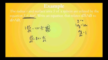 Related Rates (Radius of Sphere Increasing)