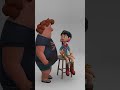 Phil and ellies hilarious excuse me moment  3d cartoon animation comedy