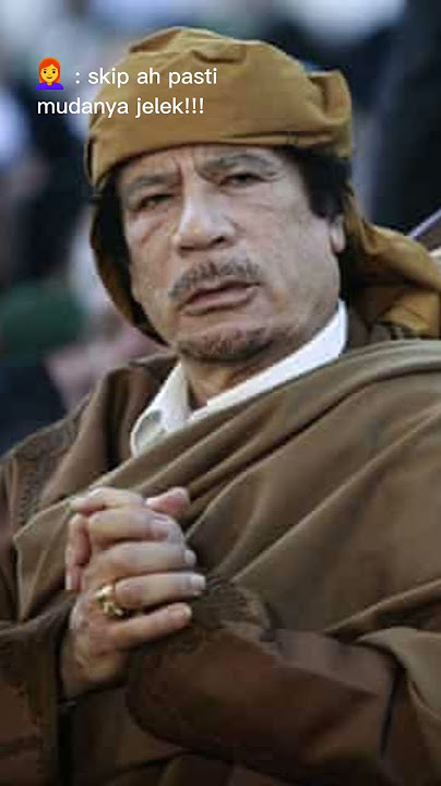 Pecinta wanita dulu vs sekarang #gaddafi #libya #revolution #youtube #shorts #edit