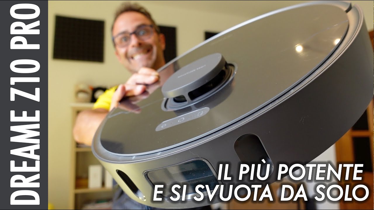 Detersivo Robot lava pavimenti Dreame Z10 Pro - Test recensione 