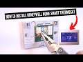 How to install honeywell home wifi smart thermostat